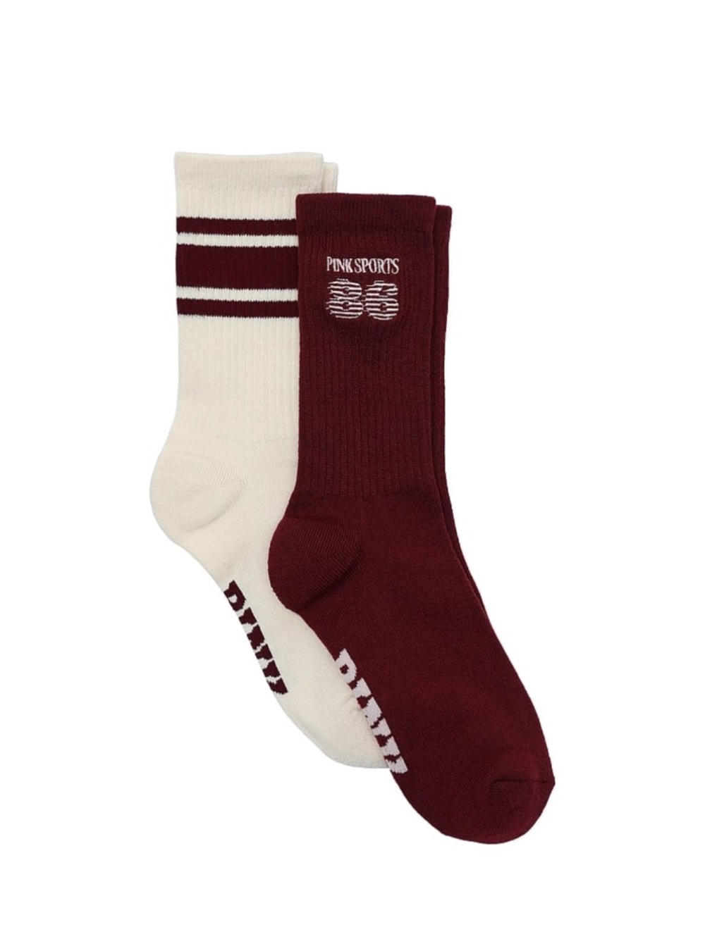 Victoria’s Secret PINK 2-pack Crew Socks